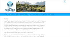 Desktop Screenshot of haphororoyouthretreat.co.za